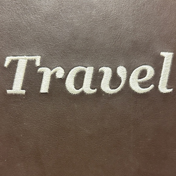 Brown and Tan Travel Map Photo Album - Picture 10 of 11